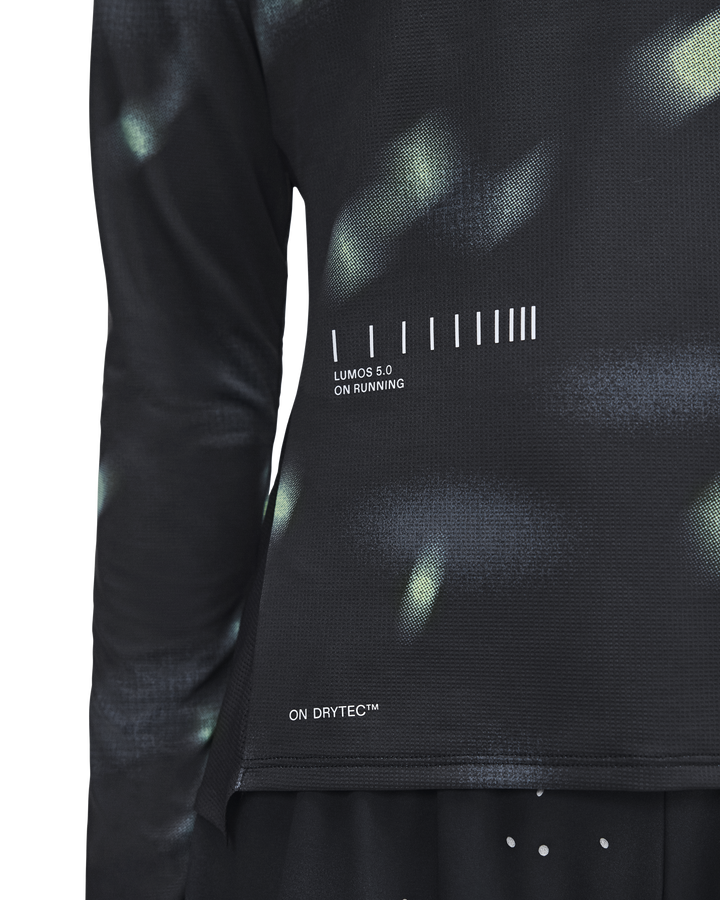 ON Women's Performance Long-T Lumos 3 - Black - AW26