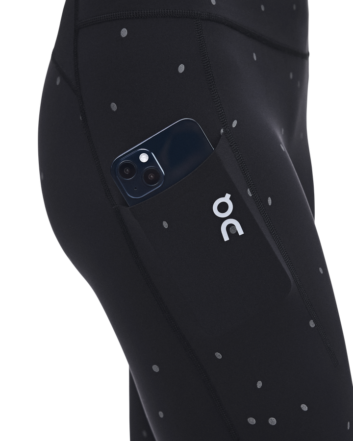 ON Womens Performance Tights Lumos 2 - Black/Eclipse - AW26