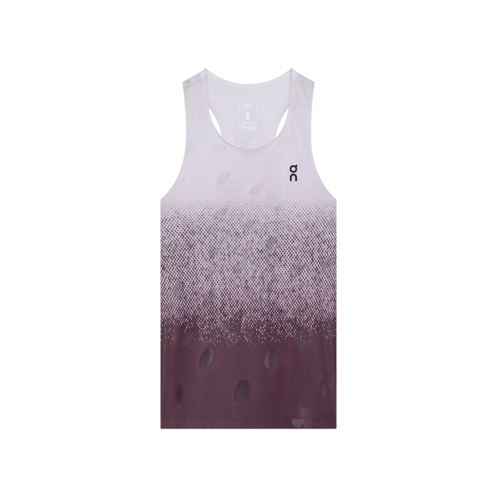 ON Women's Zero Tank Breathe - Foxglove/White - AW26