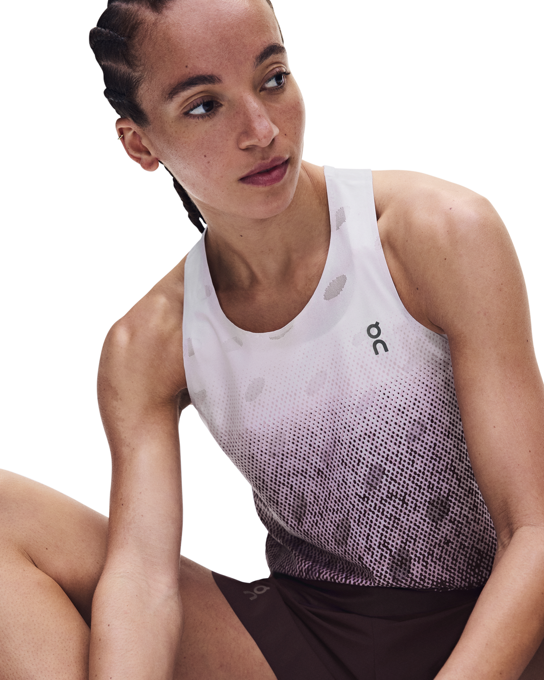 ON Women's Zero Tank Breathe - Foxglove/White - AW26