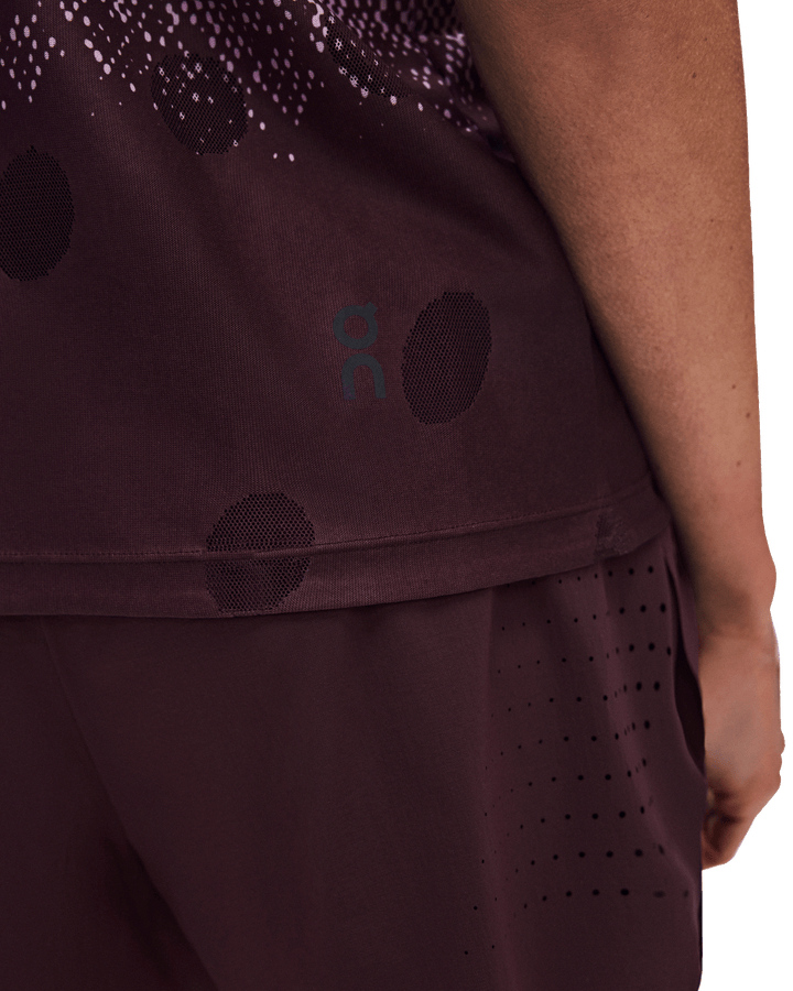 ON Women's Zero Tank Breathe - Foxglove/White - AW26