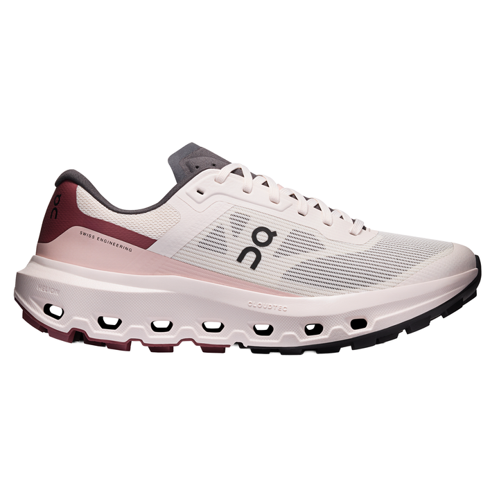 ON Womens Cloudvista 3 - Oyster/Barberry - Trail - AW26