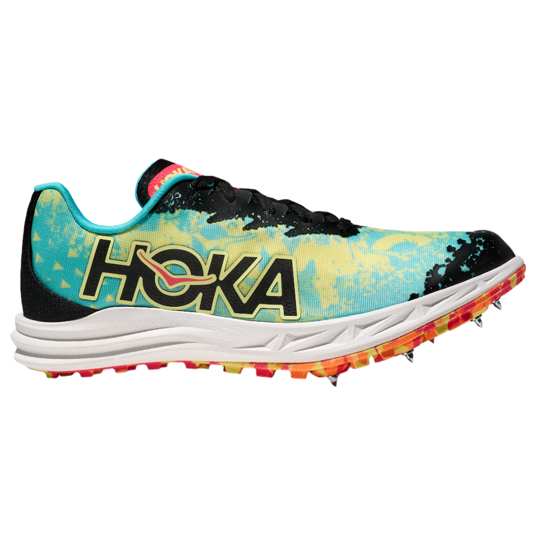 ナミンコ Hoka Crescendo Cross Country Spikes - Cielo Blue/Yuzu | Run