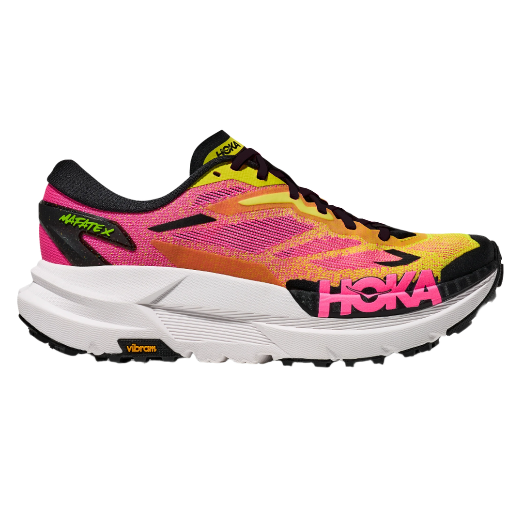 Hoka Womens Mafate X - Neon Hoka Citrus/Neon Rose - Trail - AW25