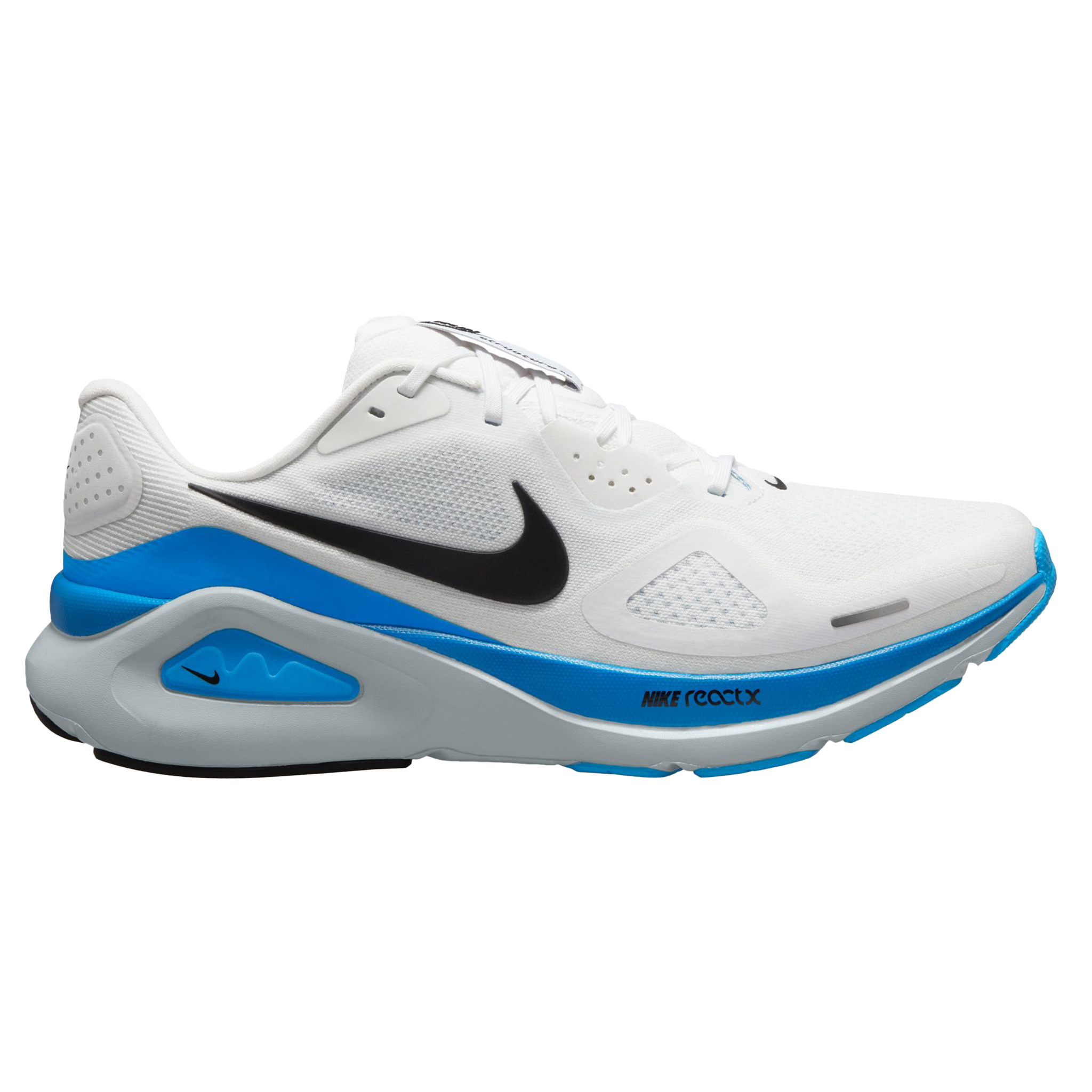 Nike Mens Structure 26 - White/Black/Blue Hero/Pure Platinum - Stability - AW25
