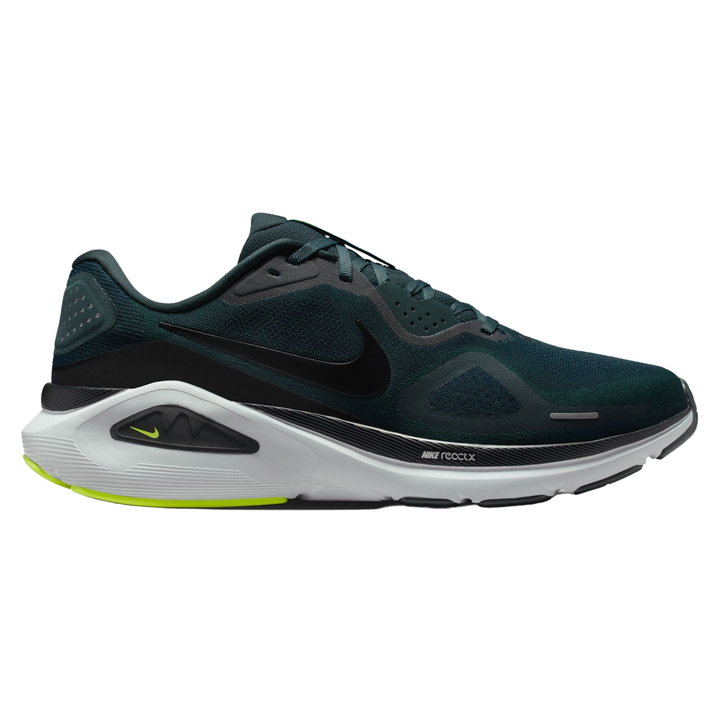 Nike Mens Structure 26 - Seaweed/Black/Volt/Pure Platinum - Stability - HO25