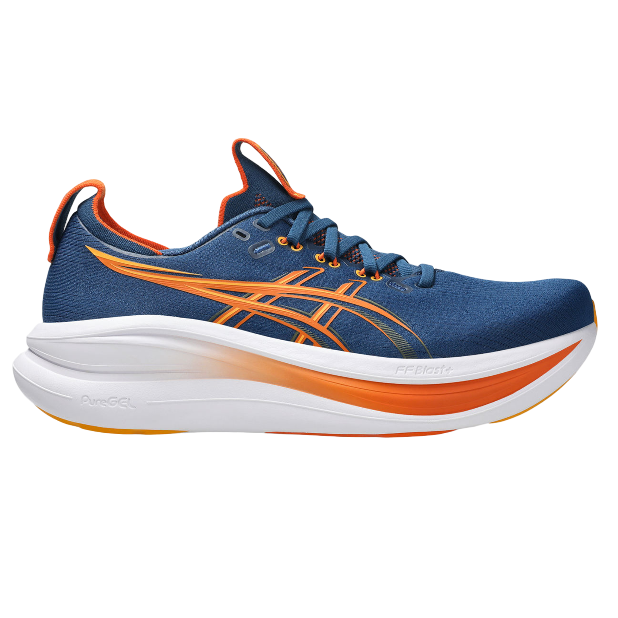 Asics Mens Gel Nimbus 28 - Twilight Blue/Anzu - Neutral - SS26