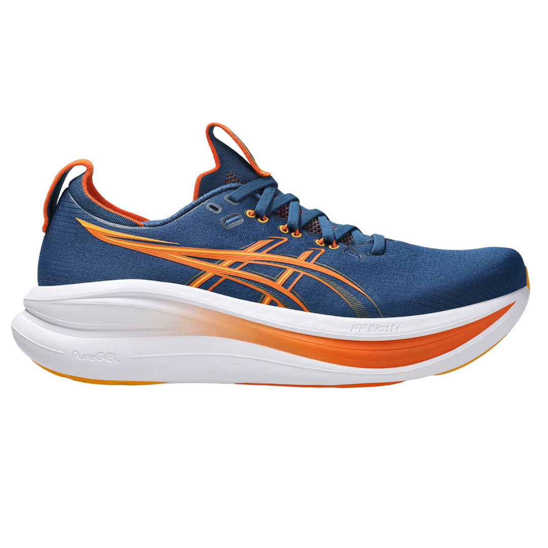 Asics Mens Gel Nimbus 28 - Twilight Blue/Anzu - Neutral - SS26