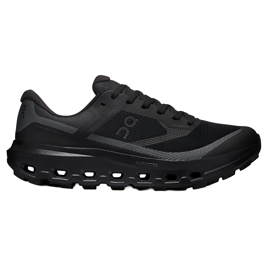 ON Womens Cloudvista 3 Waterproof - Black/Black - Trail - AW26
