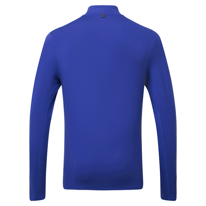 RonHill Mens Core Thermal 1/2 Zip - Dark Cobalt/Bright White - AW25