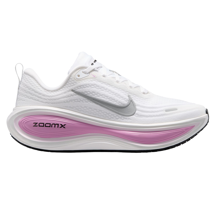 Nike Womens Vomero Plus - White/Metallic Silver/Bleached Lilac - Neutral - SU26