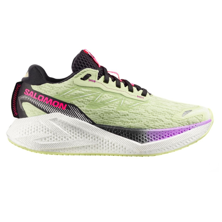 Salomon Womens Aero Glide 4 - Butterfly/White/Black - Neutral - SS26