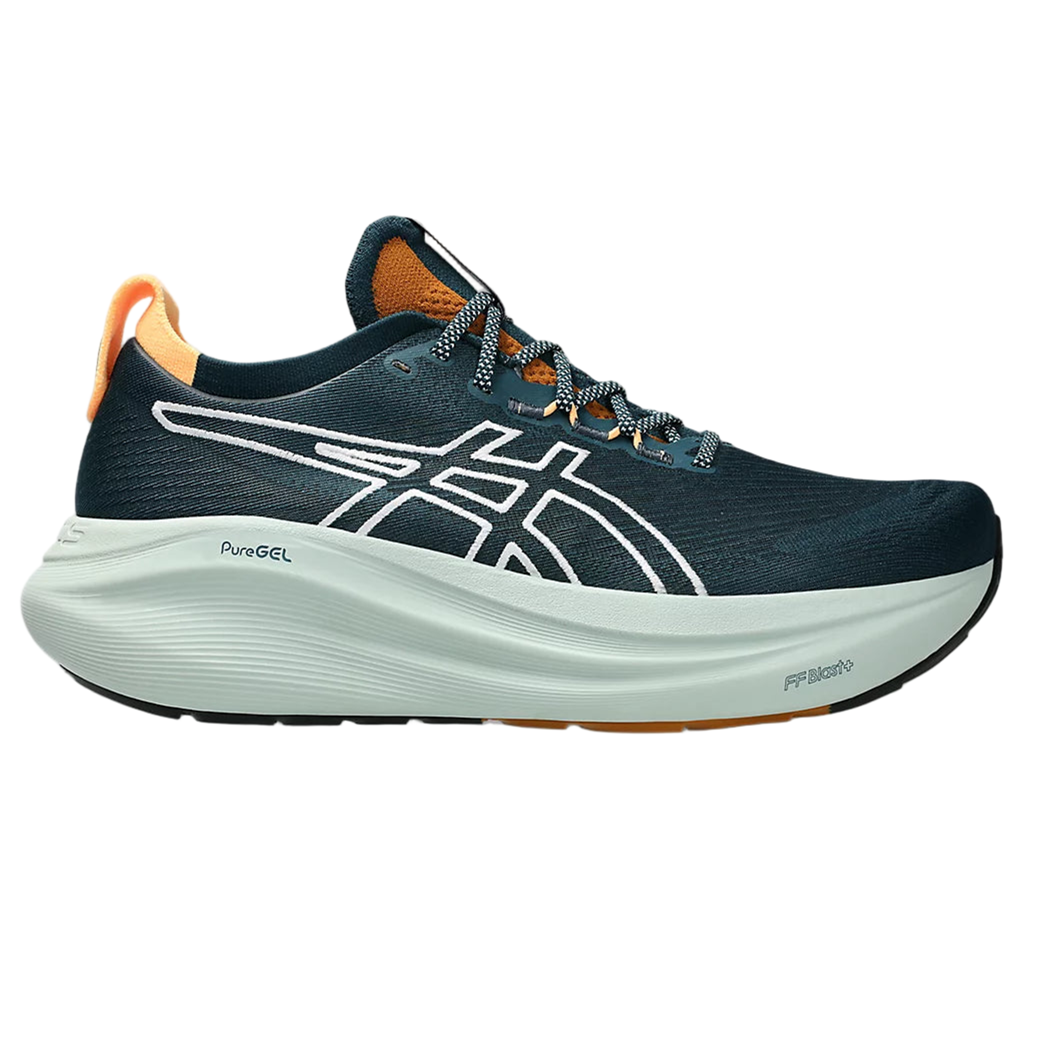 Asics Mens Gel Nimbus 27 TR - Nature Bathing/Tranquil Teal - Neutral - AW25