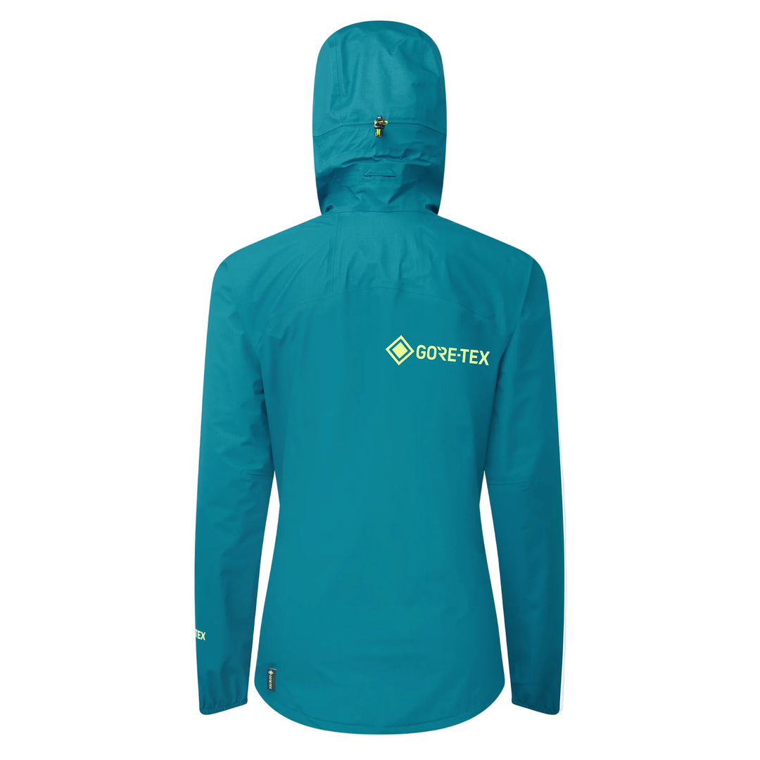 RonHill Womens Tech Gore-Tex Mercurial Jacket - Marine/Acid