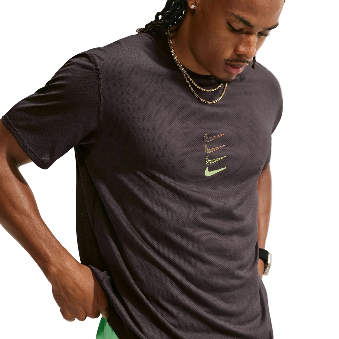 Nike Mens Dri-FIT Running Tee - Tar - SU26