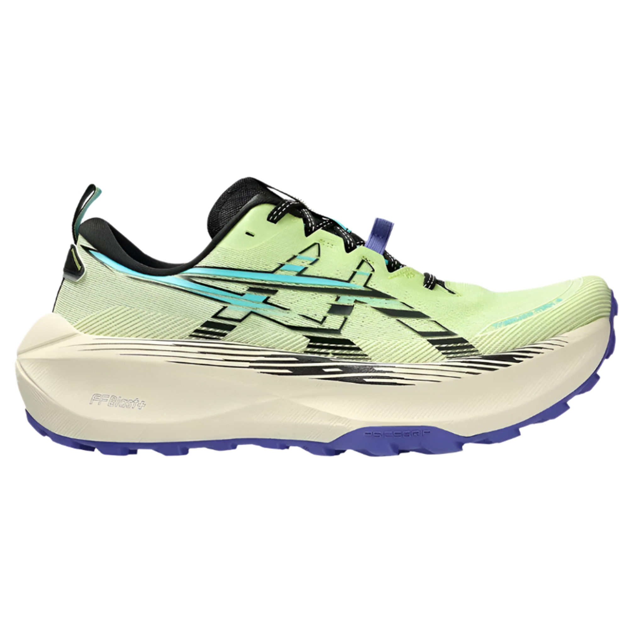 Asics Mens Trabuco Max 4 - Lime Green/Black - Trail - SS25