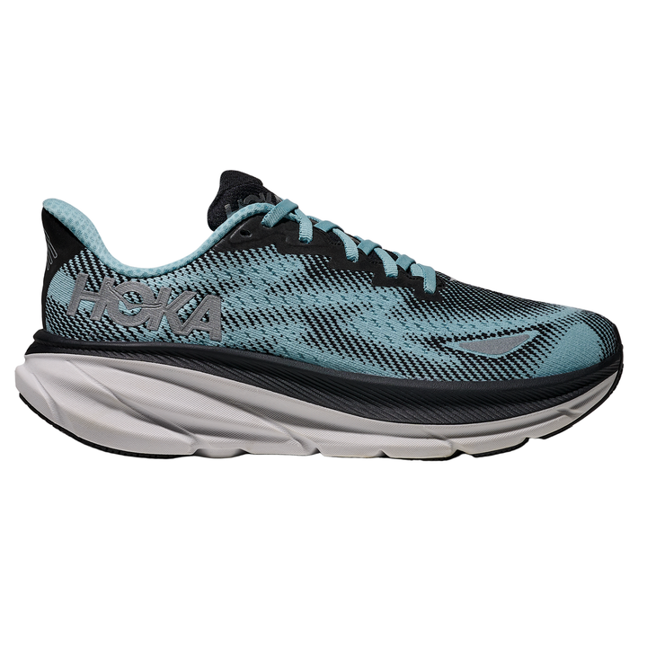 Hoka Womens Clifton 9 GTX - Black/Raindrop - Neutral - AW25