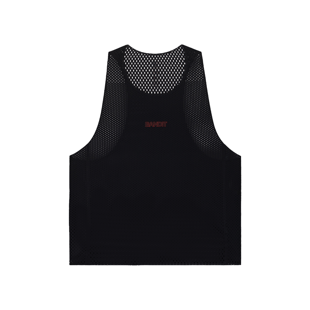 Bandit Men's Shredder Shorty Race Singlet - Black - AW26