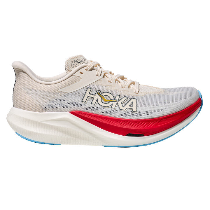 Hoka Unisex Rocket X 3 - Alabaster/Frost - Neutral - SS26