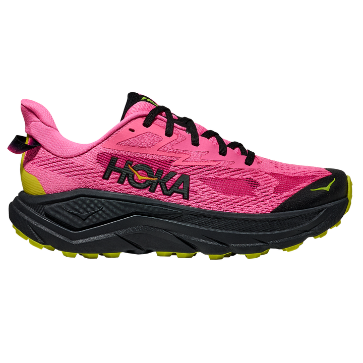 Hoka Womens Challenger 8 - Neon Rose/Black - Trail - AW25