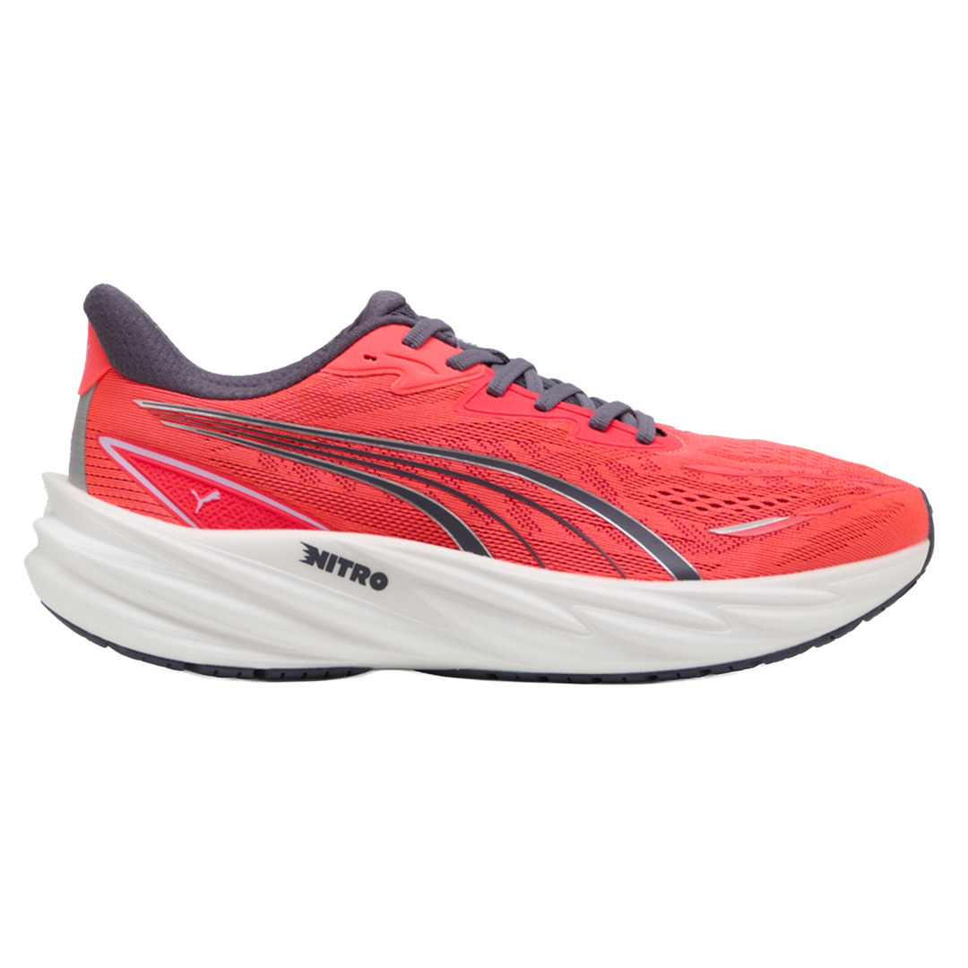 Puma Mens Velocity NITRO 5 - Ultra Red/Inky Depths - Neutral - AW26