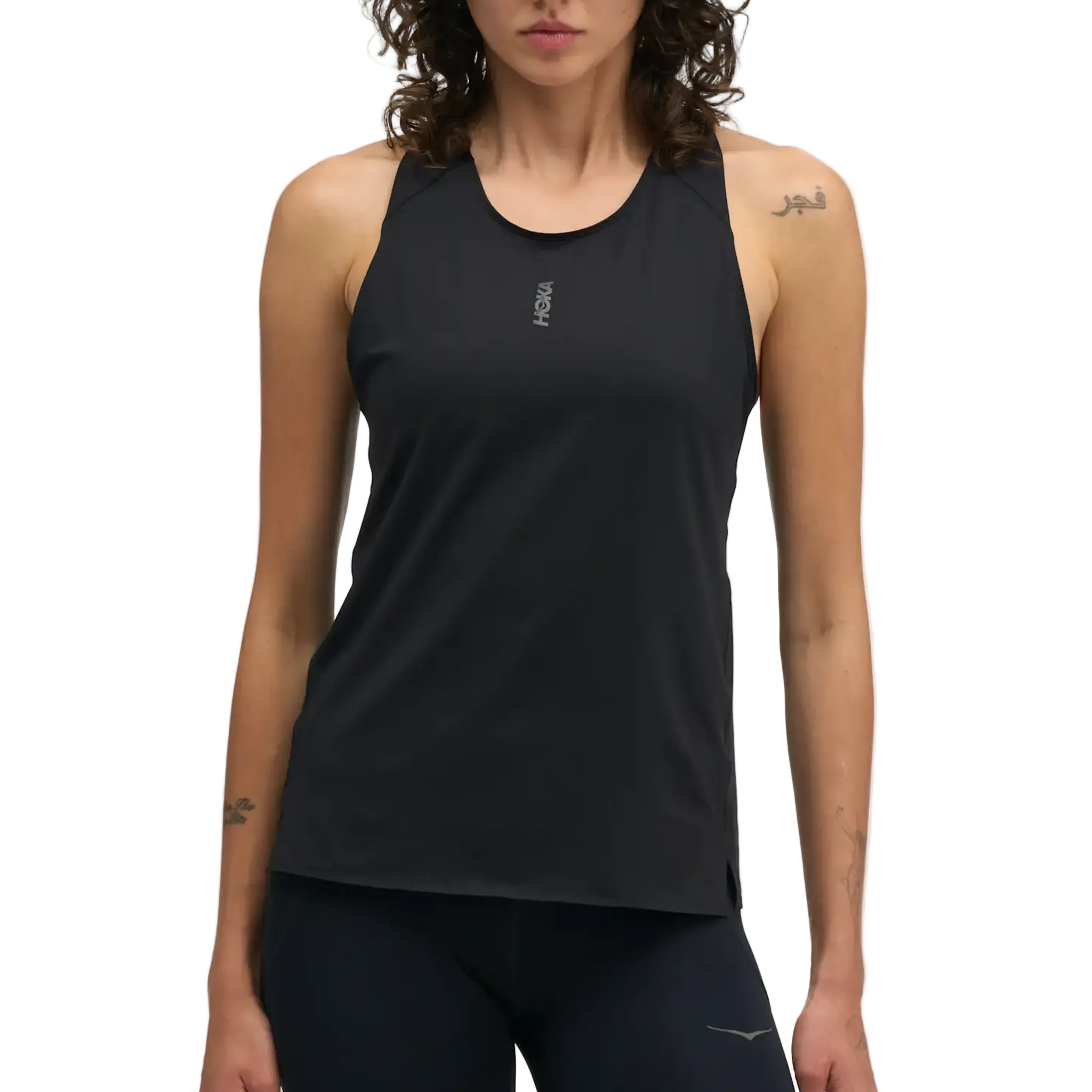 Hoka Womens Everyrun Tank - Black - AW26