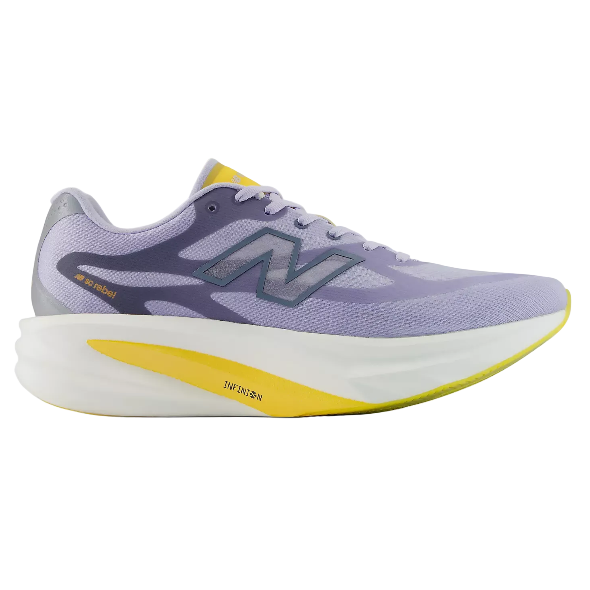 New Balance Mens SuperComp Rebel - Smoked Violet/Satsuma Orange - Neutral - AW26