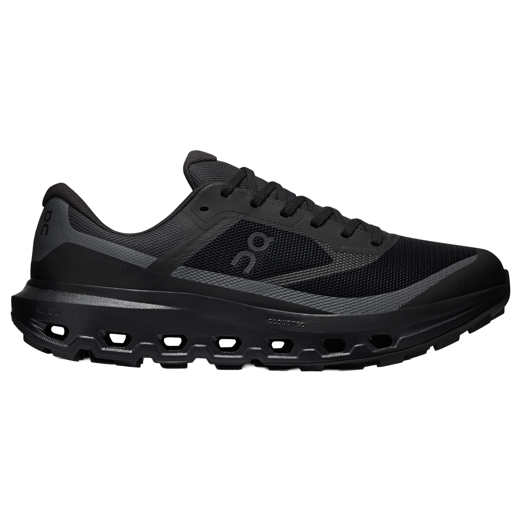 ON Mens Cloudvista 3 Waterproof - Black/Black - Trail - AW26
