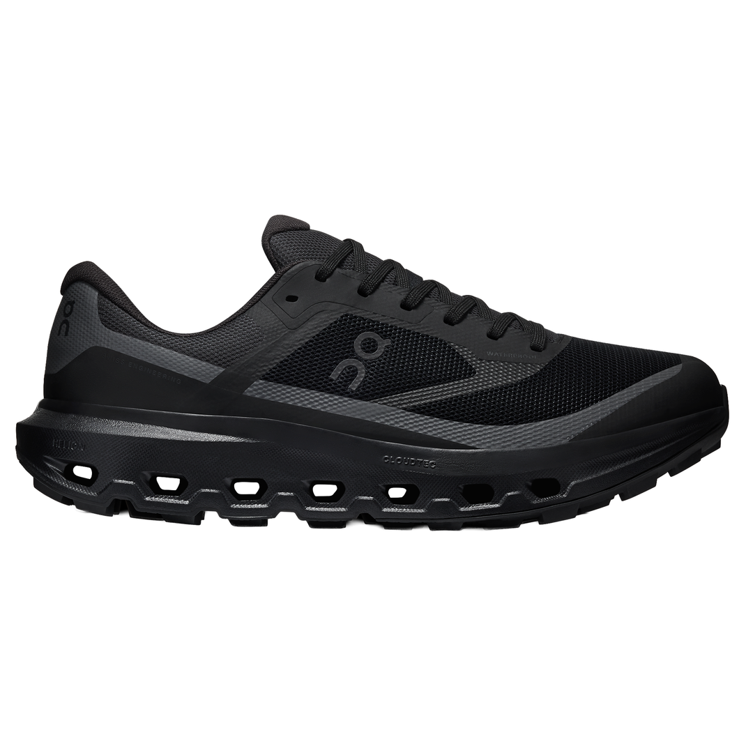 ON Mens Cloudvista 3 Waterproof - Black/Black - Trail - AW26