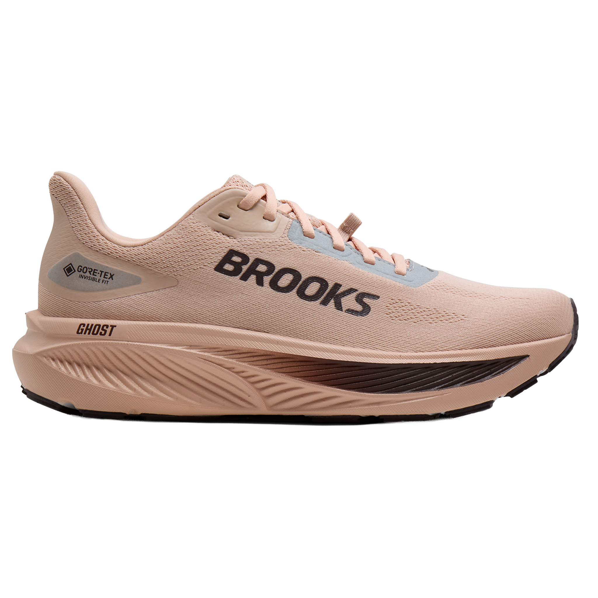 Brooks Womens Ghost 18 GTX - Rose Dust/Raisin - Neutral - AW26