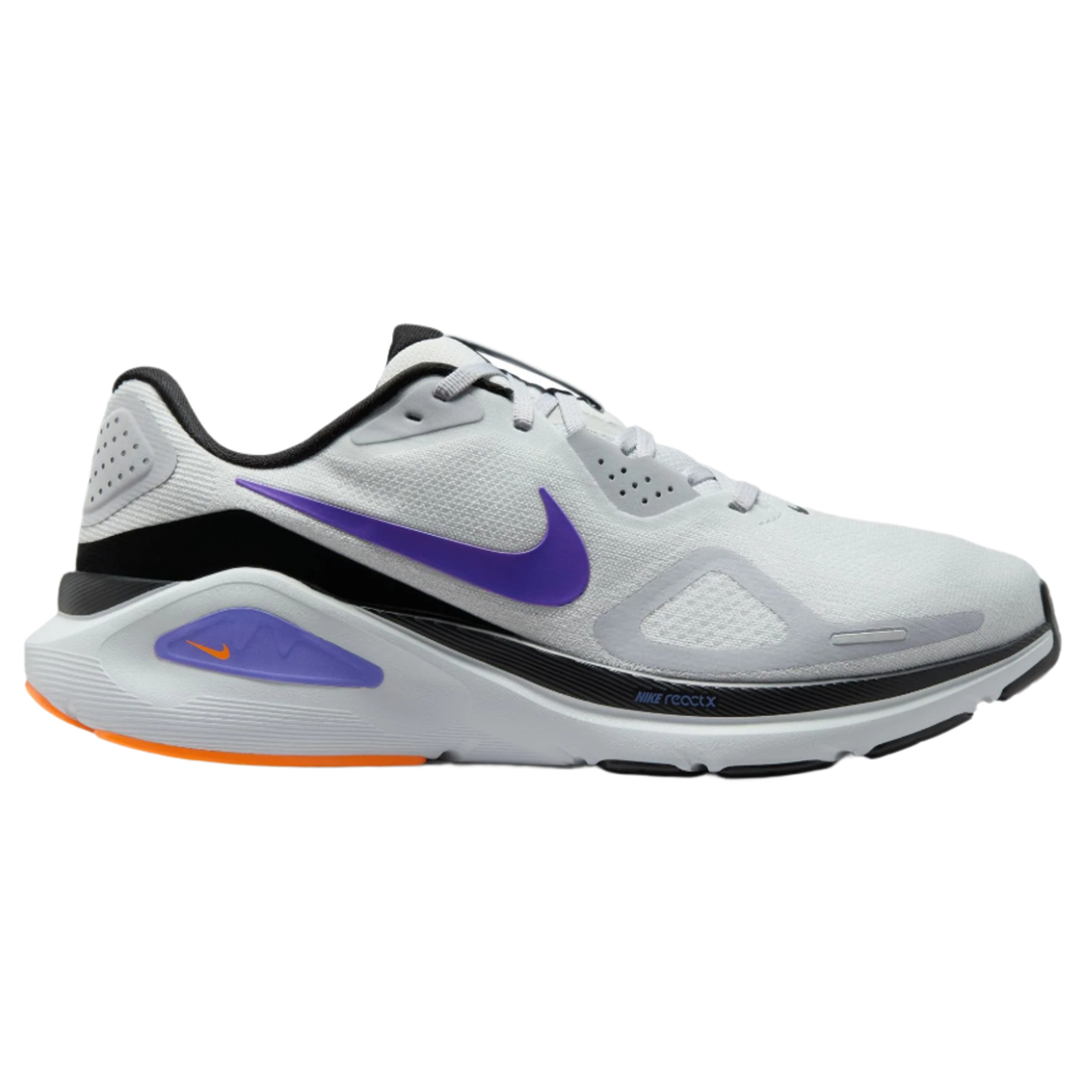 Nike Mens Structure 26 - Pure Platinum/Persian Violet/Wolf Grey - Stability - AW25