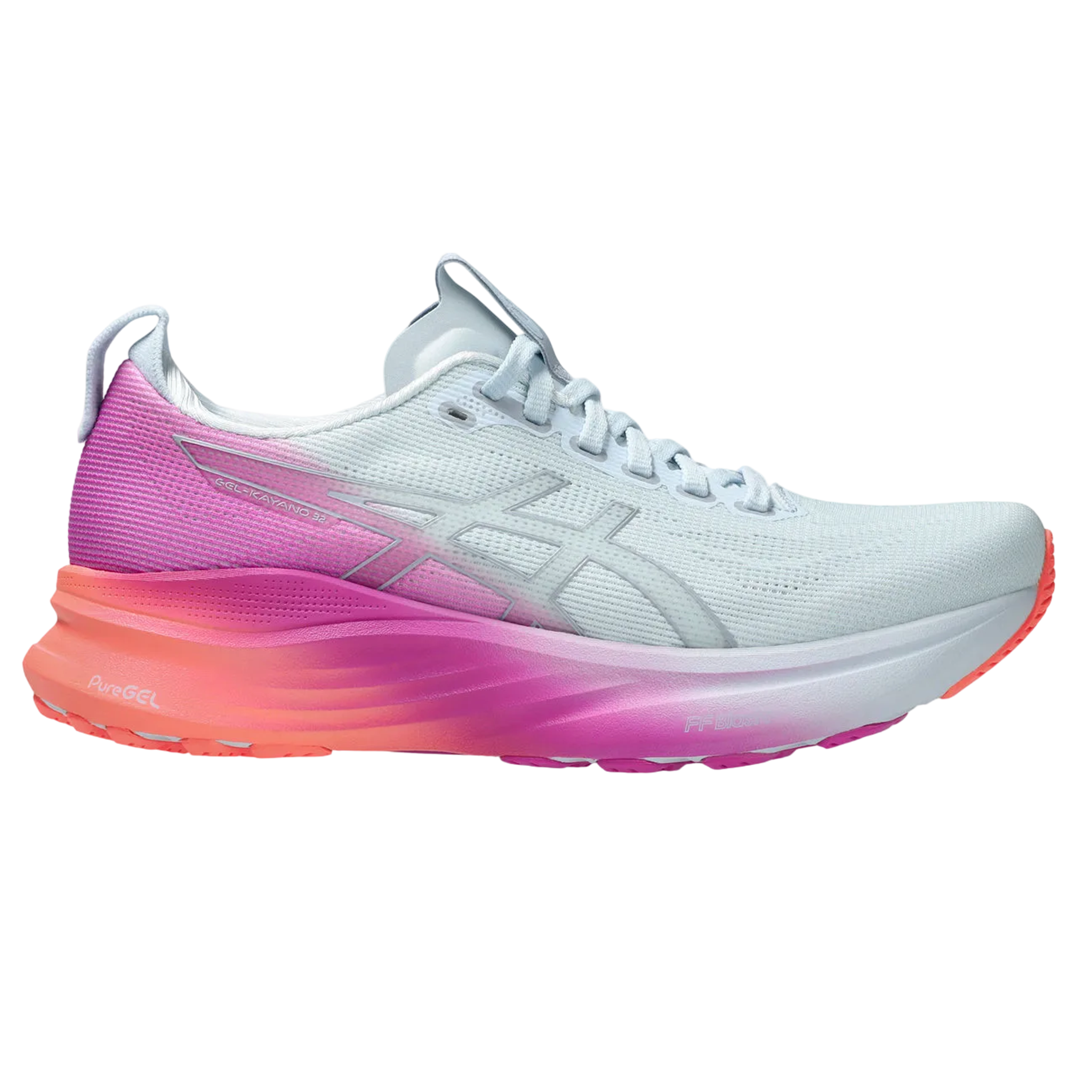 Asics Womens Gel Kayano 32 - Sky/Digital Sakura - Stability - SS26