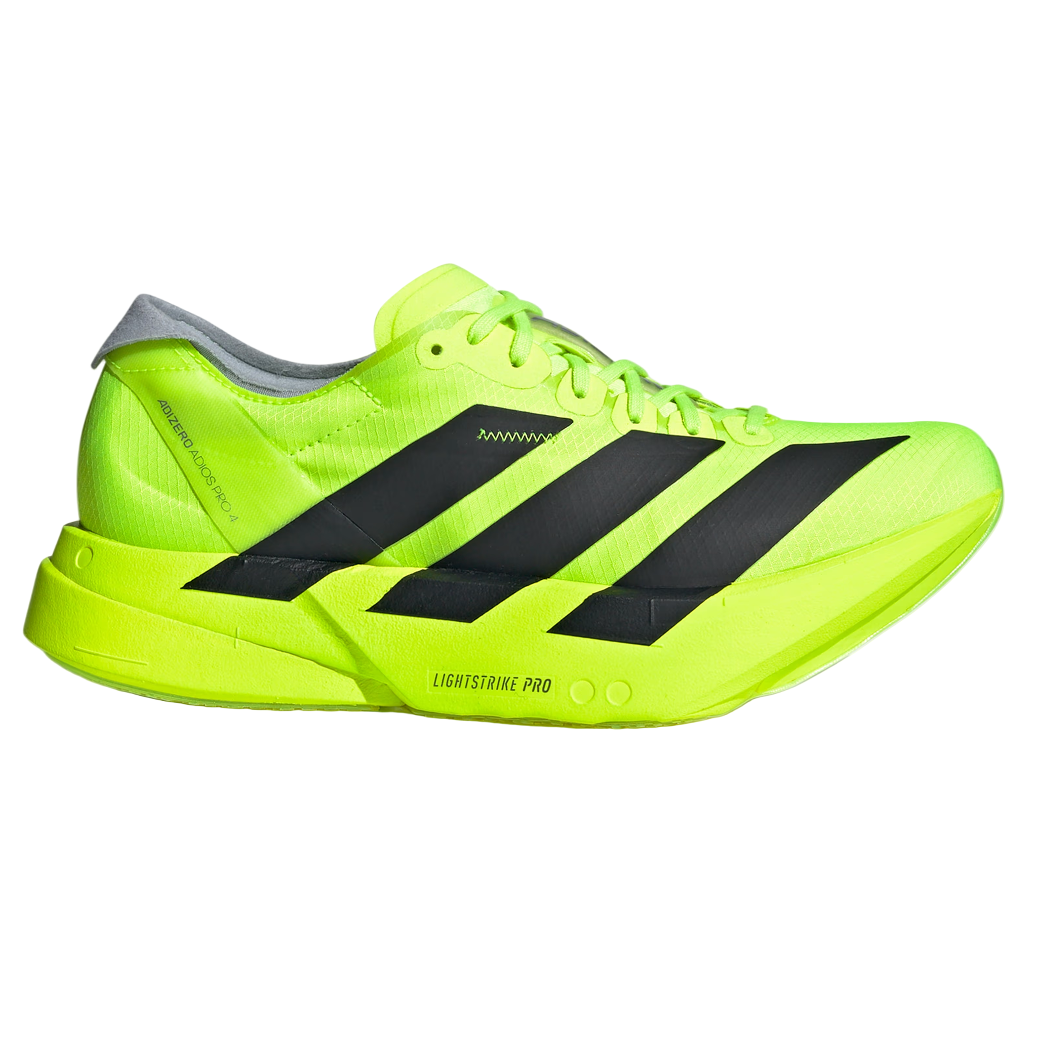 Adidas Womens Adizero Adios Pro 4 - Lucid Lemon/Core Black/Halo Silver - Neutral - SS25