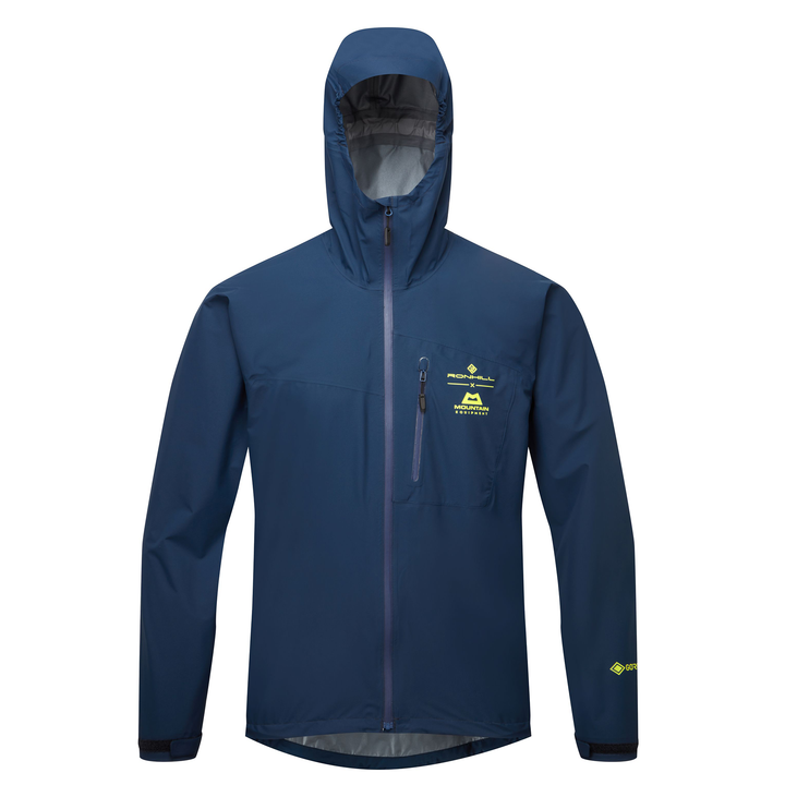 RonHill Mens Tech Gore-Tex Waterproof Mercurial Jacket 2 - Dark Navy - AW25
