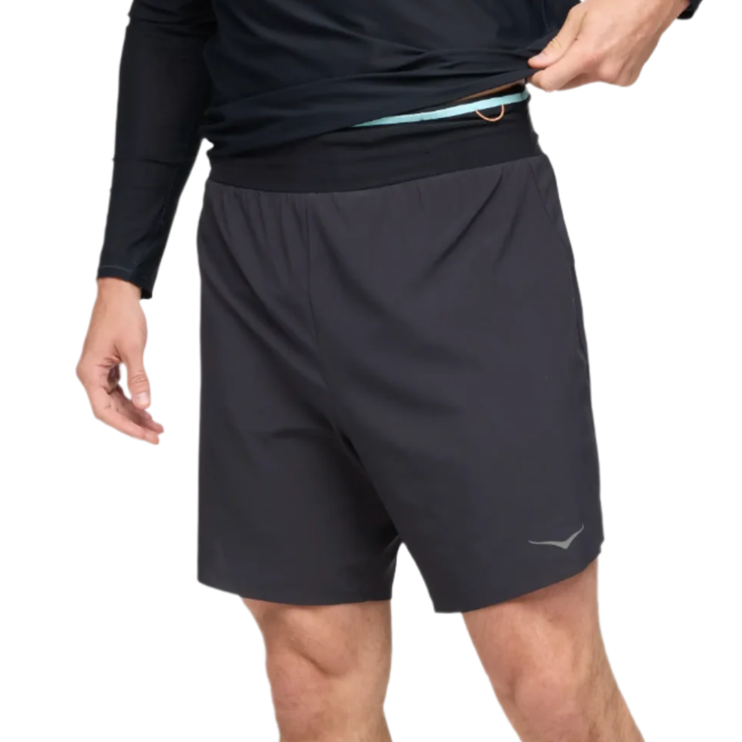 Hoka Mens Skyglide Short - Black