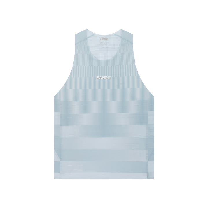 Bandit Men's CoolGrid Training Singlet with Flo pack - Growing Grid - Lagoon/Mist - AW26