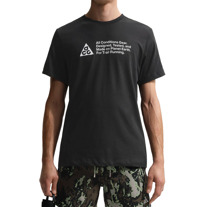 Nike Mens ACG Dri-FIT Trail Running Tee - Black - SU26