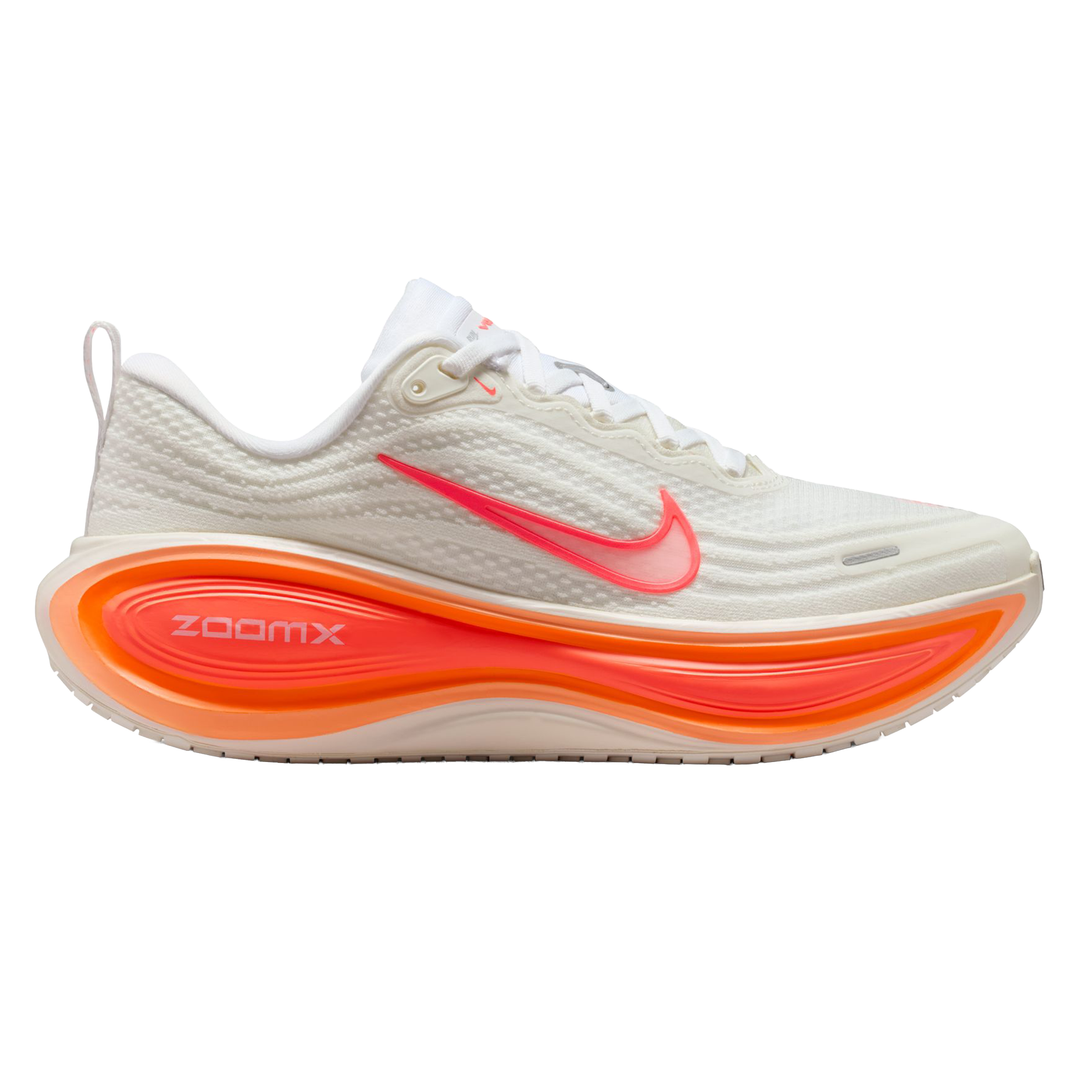 Nike Womens Vomero Plus - Sail/Hot Lava/White/Orange Pulse - Neutral - HO25