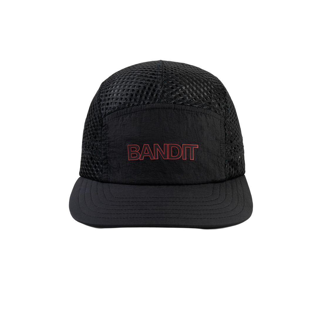 Bandit Unisex HumoFit Mesh Run Hat - Black - AW26