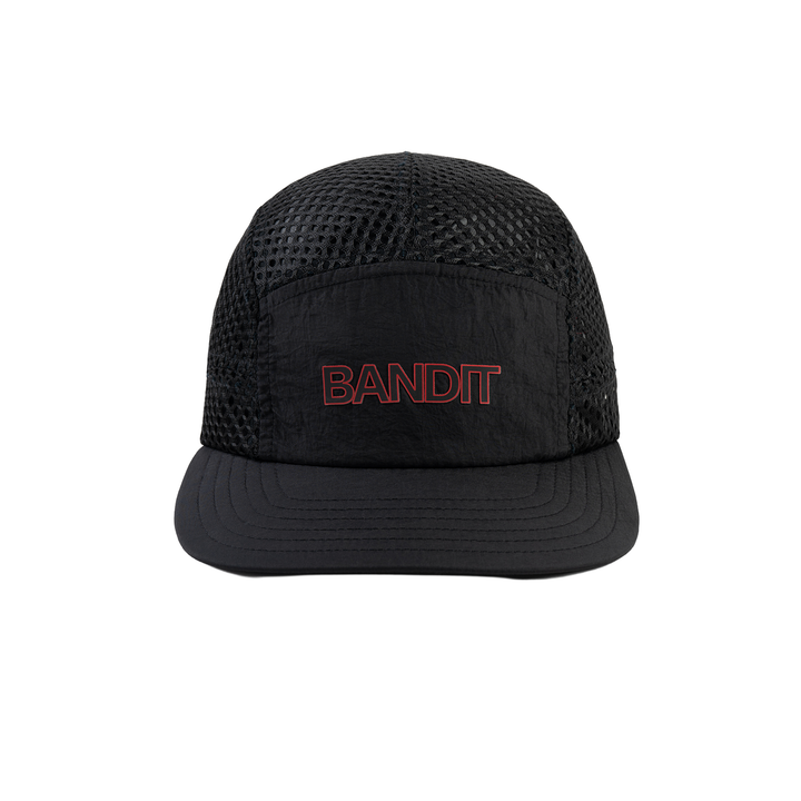 Bandit Unisex HumoFit Mesh Run Hat - Black - AW26