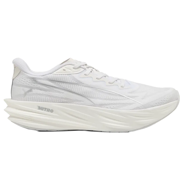 Puma Mens Deviate Pure NITRO - Puma White/Puma Silver - Neutral - AW26