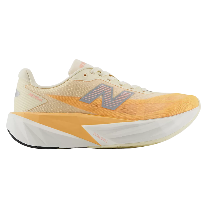 New Balance Womens FuelCell Rebel V5 - Calcium/Gumdrop - Neutral - AW26