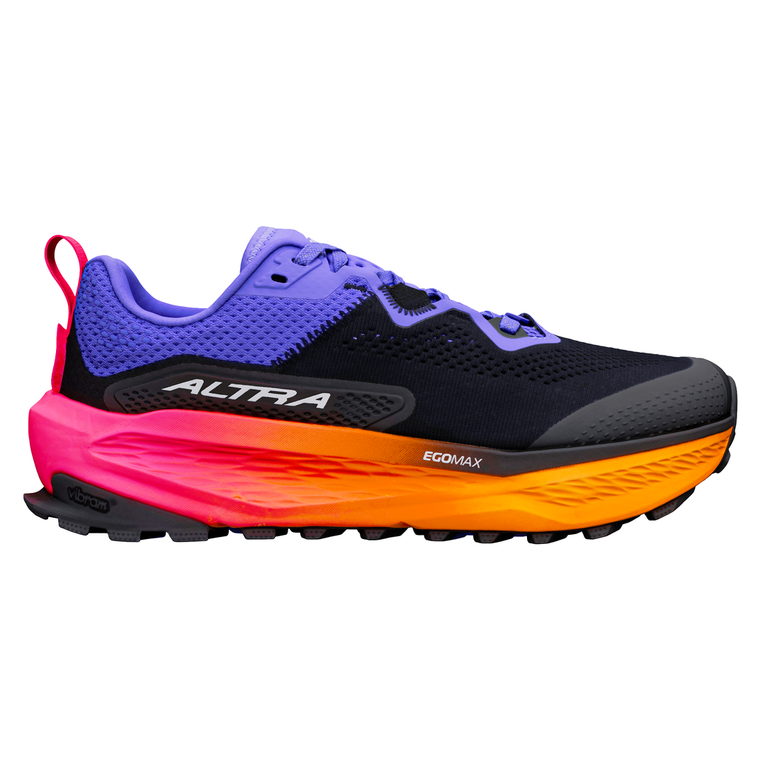 Altra Womens Olympus 7 - Black/White/Simply Purple - Trail - AW26