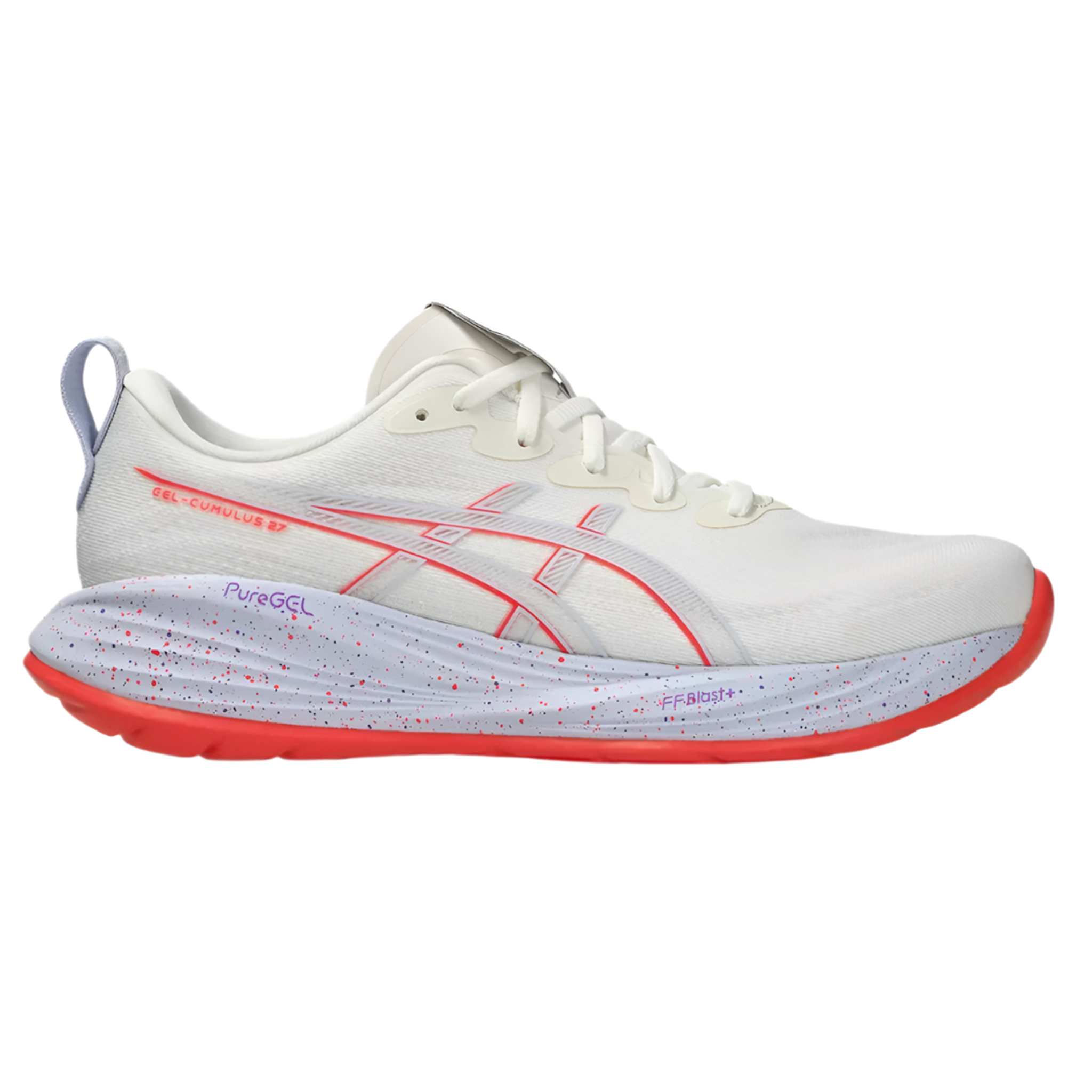 Asics Mens Gel Cumulus 27 Tokyo - Cream/Edo Purple - Neutral - AW25