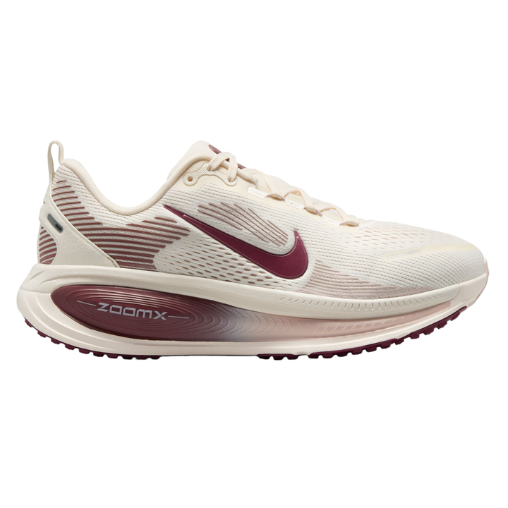 Nike Womens Vomero 18 - Pale Ivory/Dark Team Red/Red Sepia - Neutral - FA25