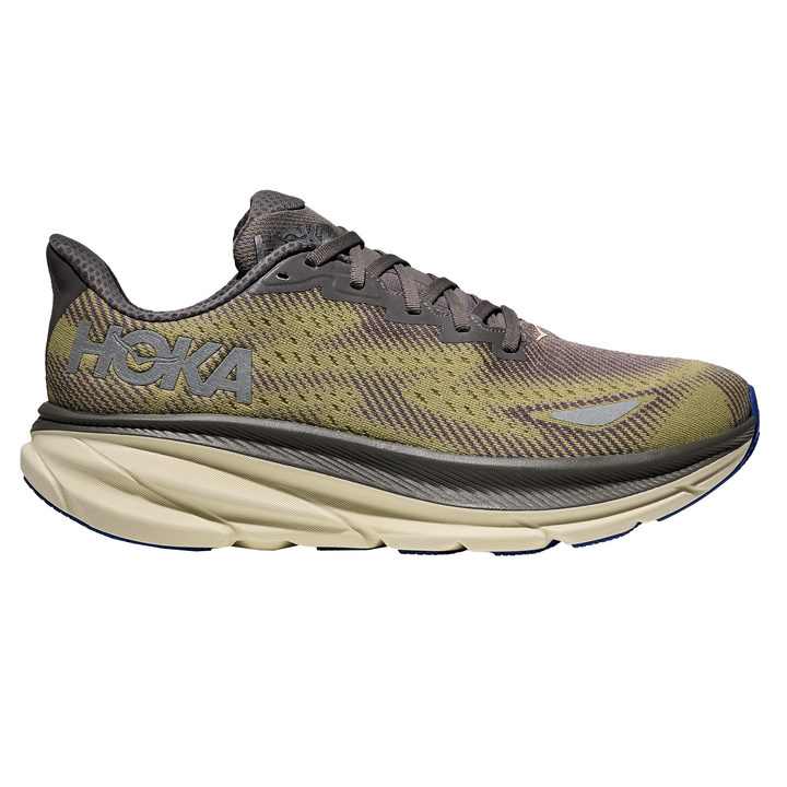 Hoka Mens Clifton 9 GTX - Gravel/Eggshell - Neutral - SS26