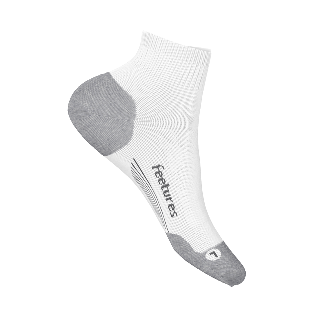 Feetures Elite Max Cushion Quarter - White