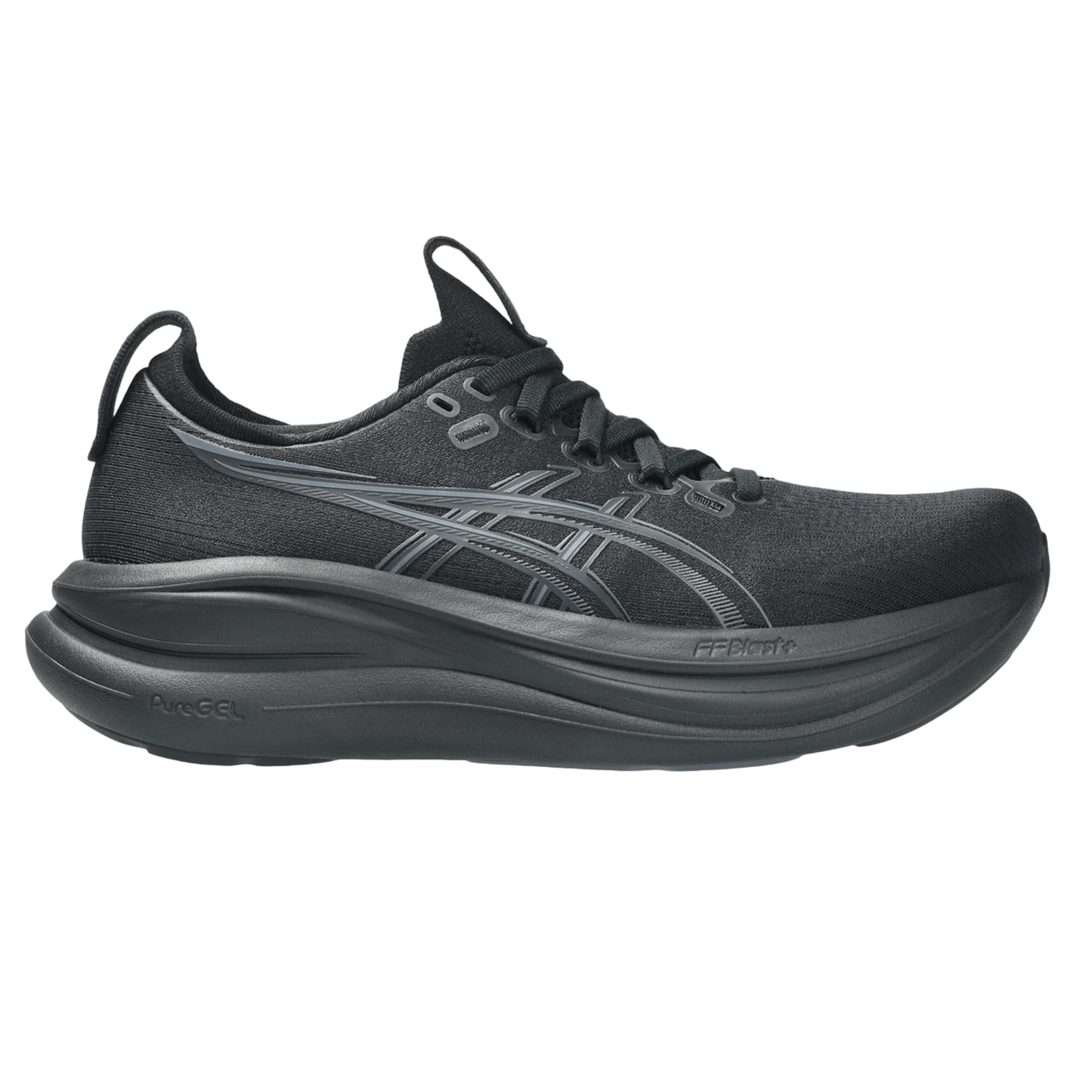 Asics Womens Gel Nimbus 28 - Black/Graphite Grey - Neutral - SS26