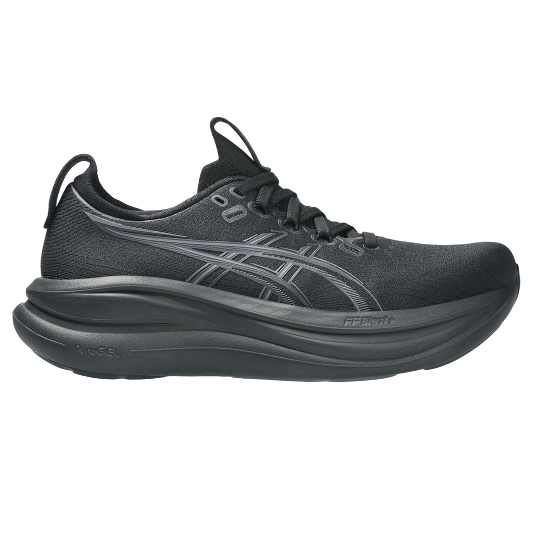 Asics Womens Gel Nimbus 28 - Black/Graphite Grey - Neutral - SS26
