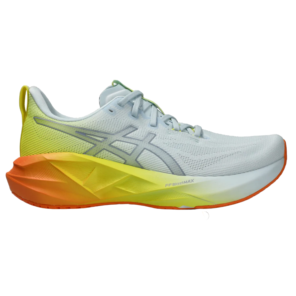Asics Mens Novablast 5 - Sky/Lemon Spark | Run North West